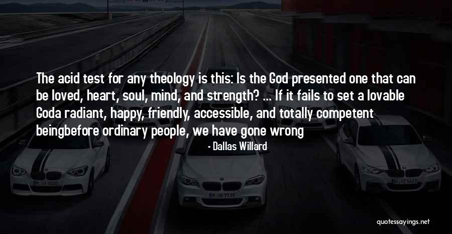Being Competent Quotes By Dallas Willard