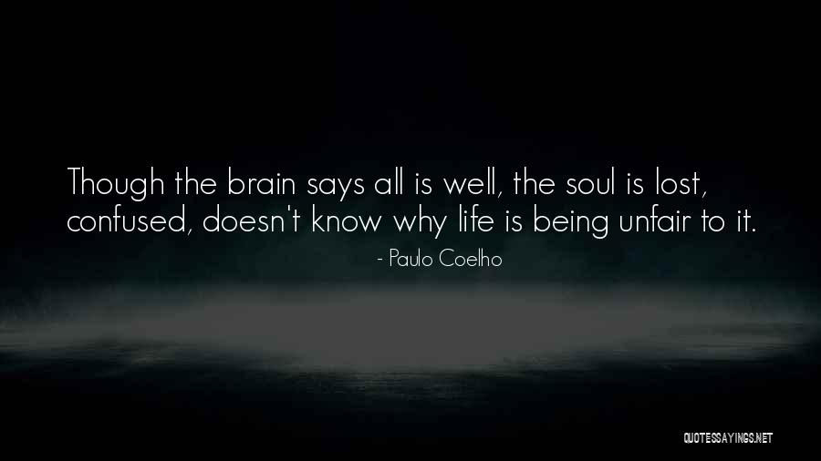 Being Confused And Lost Quotes By Paulo Coelho