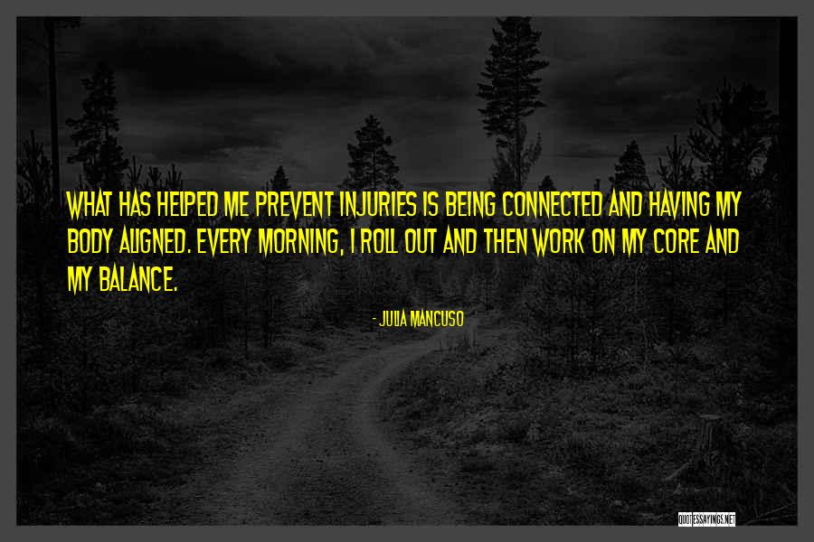 Being Connected Quotes By Julia Mancuso Being Connected Quotes By Julia Mancuso