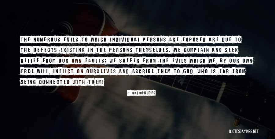 Being Connected Quotes By Maimonides Being Connected Quotes By Maimonides