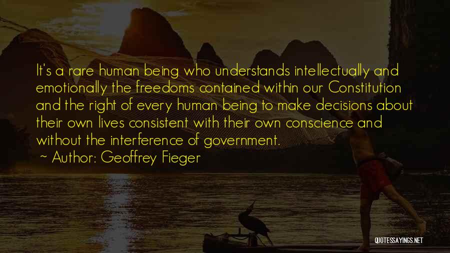 Being Contained Quotes By Geoffrey Fieger