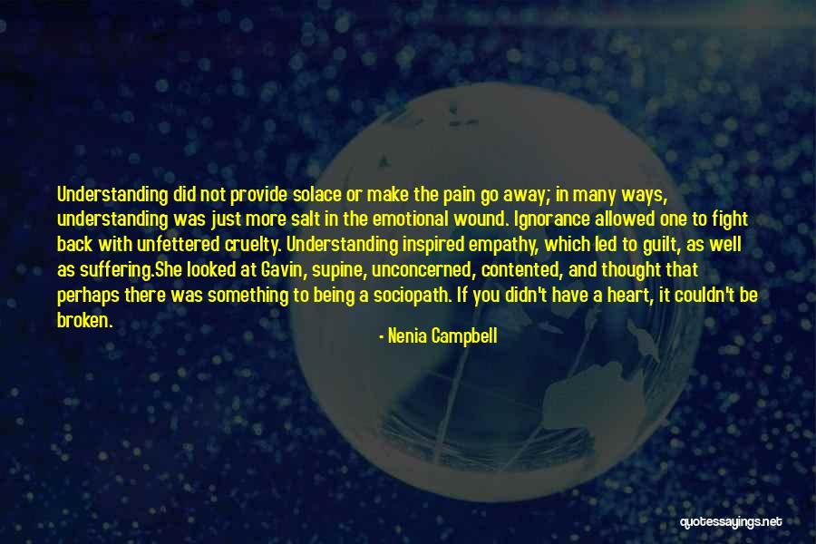 Being Contented With Him Quotes By Nenia Campbell