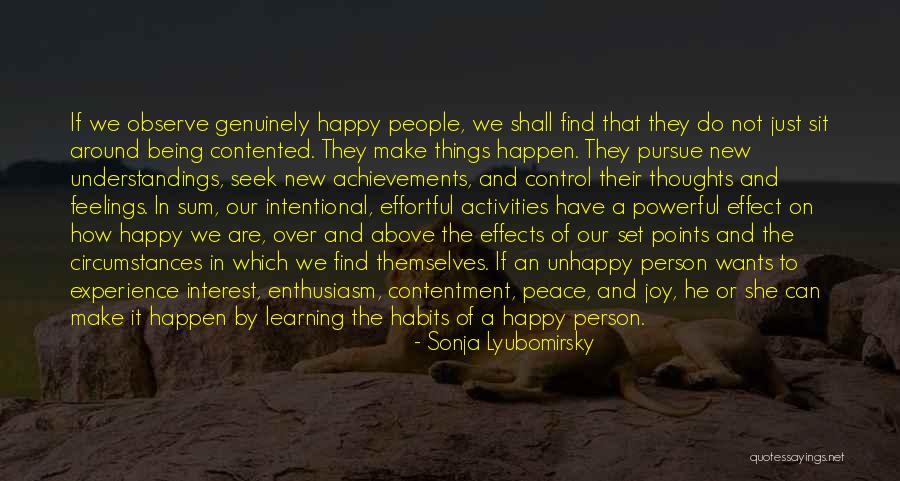 Being Contented With Him Quotes By Sonja Lyubomirsky Being Contented With Him Quotes By Sonja Lyubomirsky
