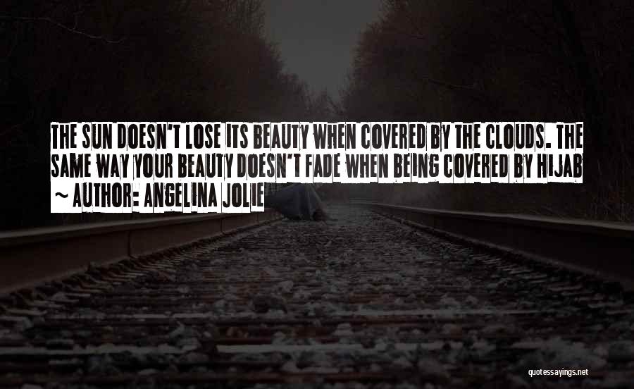 Being Covered Quotes By Angelina Jolie