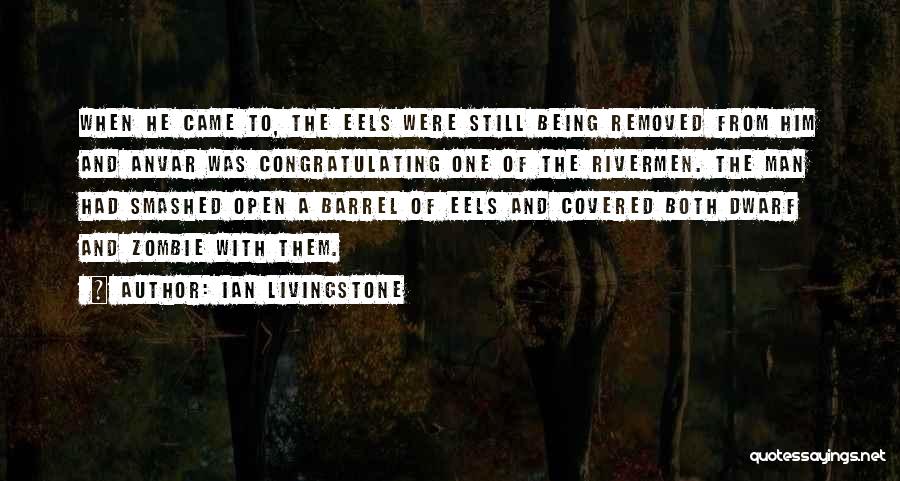 Being Covered Quotes By Ian Livingstone