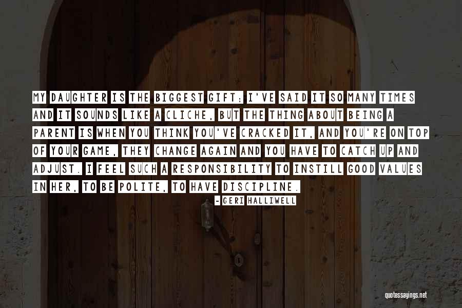Being Cracked Quotes By Geri Halliwell Being Cracked Quotes By Geri Halliwell