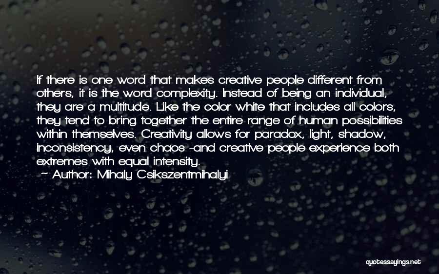 Being Creative And Different Quotes By Mihaly Csikszentmihalyi