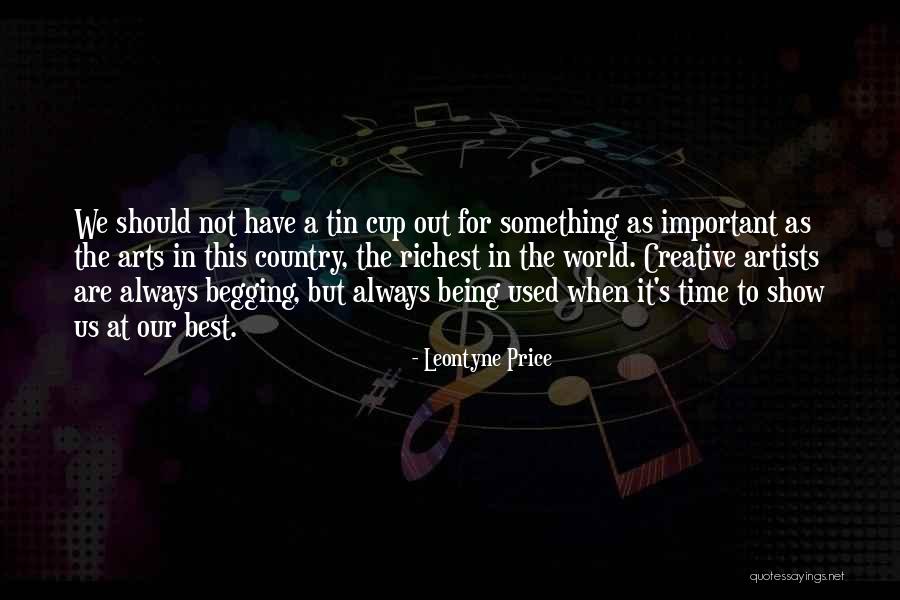 Being Creative In Art Quotes By Leontyne Price Being Creative In Art Quotes By Leontyne Price