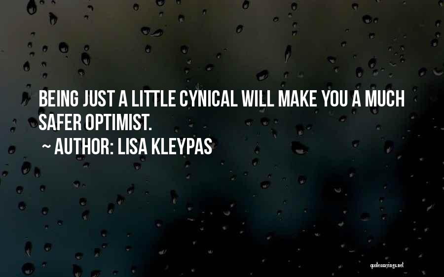 Being Cynical Quotes By Lisa Kleypas