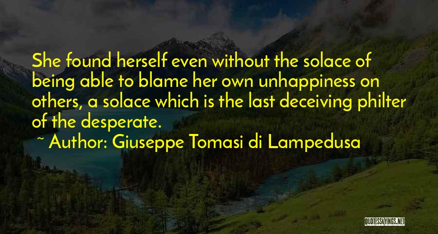Being Deceiving Quotes By Giuseppe Tomasi Di Lampedusa