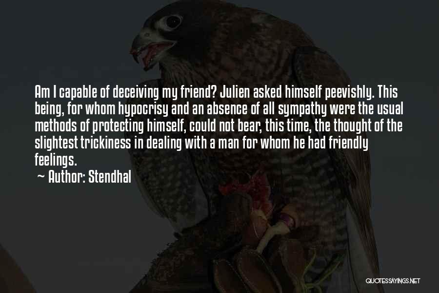 Being Deceiving Quotes By Stendhal