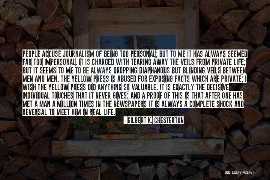 Being Decisive Quotes By Gilbert K. Chesterton Being Decisive Quotes By Gilbert K. Chesterton