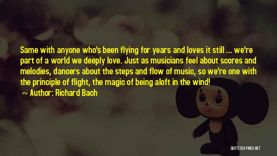 Being Deeply In Love Quotes By Richard Bach