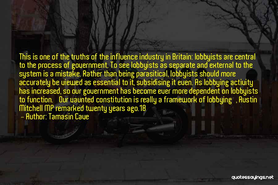 Being Dependent On Government Quotes By Tamasin Cave