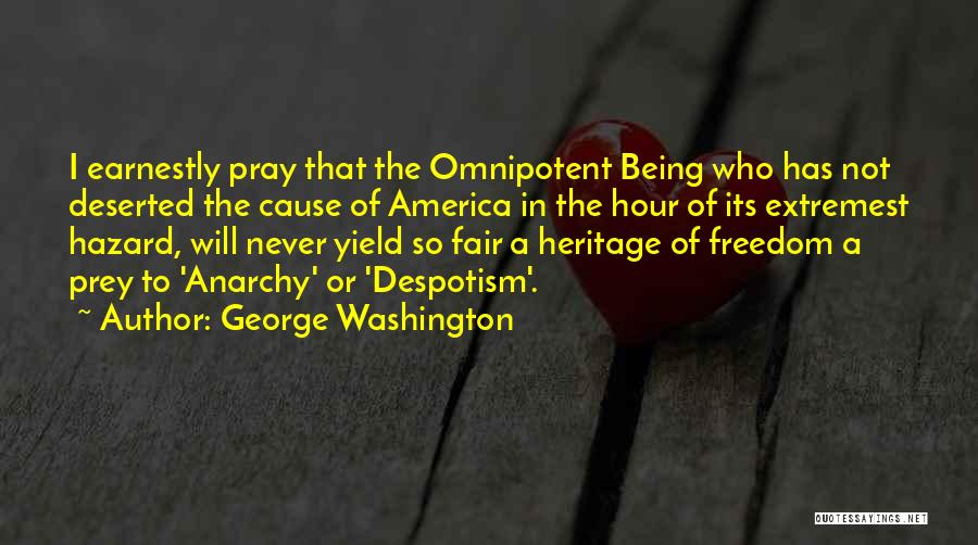 Being Deserted Quotes By George Washington