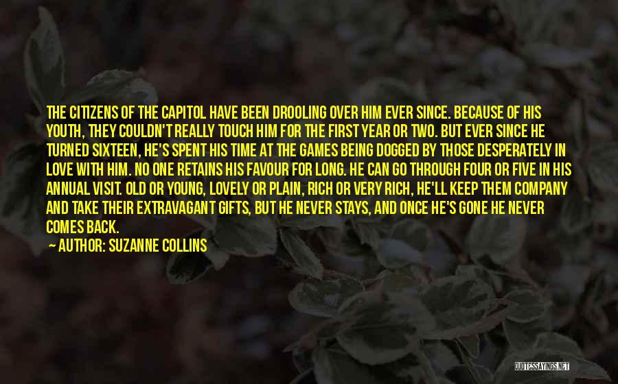 Being Desperately In Love Quotes By Suzanne Collins