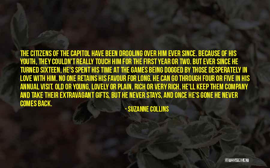 Being Desperately In Love Quotes By Suzanne Collins