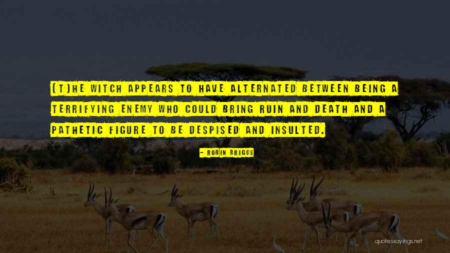 Being Despised Quotes By Robin Briggs Being Despised Quotes By Robin Briggs