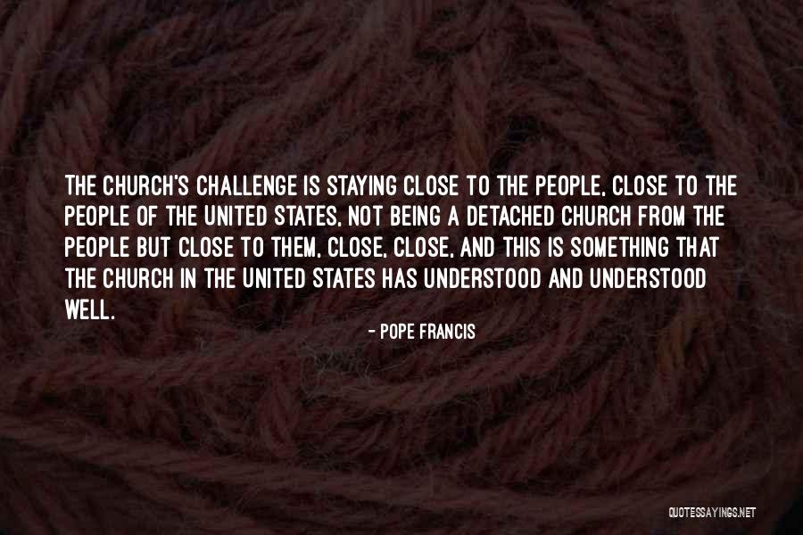 Being Detached Quotes By Pope Francis