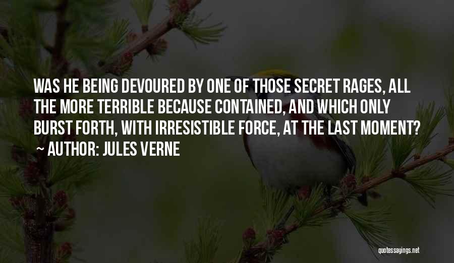 Being Devoured Quotes By Jules Verne