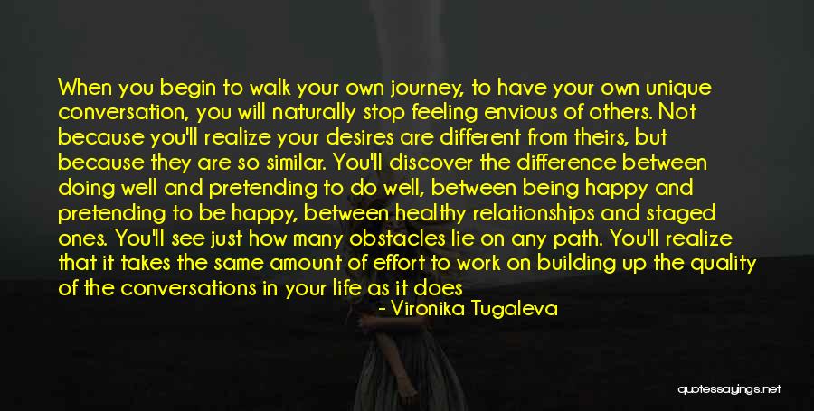 Being Different And Similar Quotes By Vironika Tugaleva