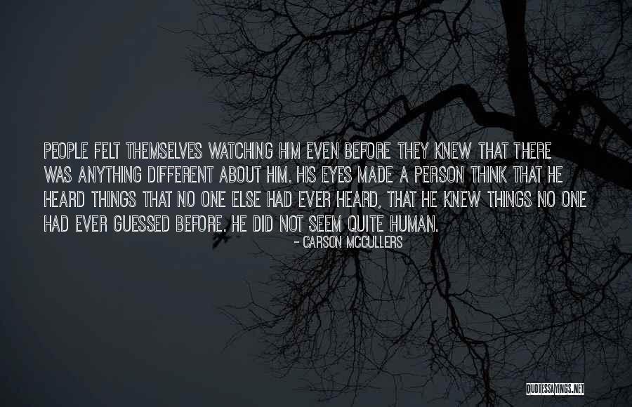 Being Different And Standing Out Quotes By Carson McCullers Being Different And Standing Out Quotes By Carson McCullers