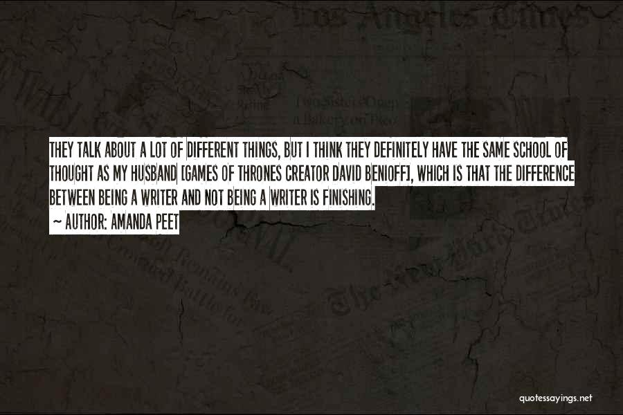 Being Different But The Same Quotes By Amanda Peet