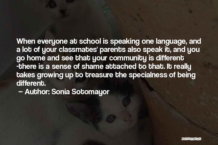 Being Different From Your Parents Quotes By Sonia Sotomayor