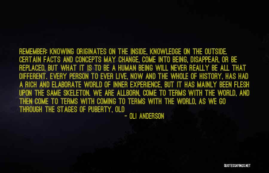 Being Different On The Inside Quotes By Oli Anderson