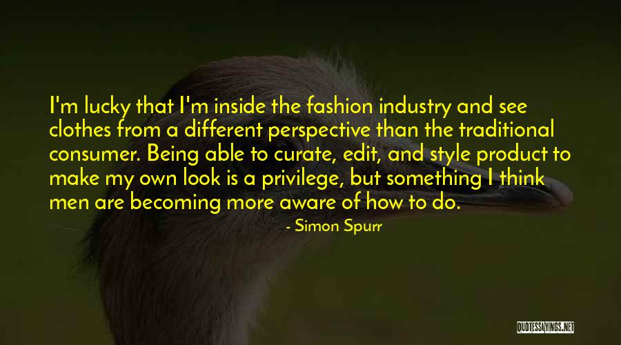 Being Different On The Inside Quotes By Simon Spurr