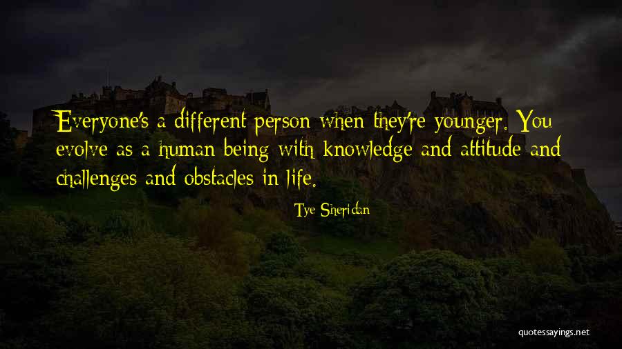 Being Different Than Everyone Quotes By Tye Sheridan Being Different Than Everyone Quotes By Tye Sheridan