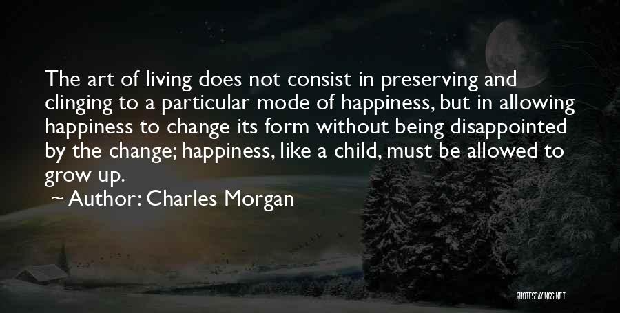 Being Disappointed In Myself Quotes By Charles Morgan