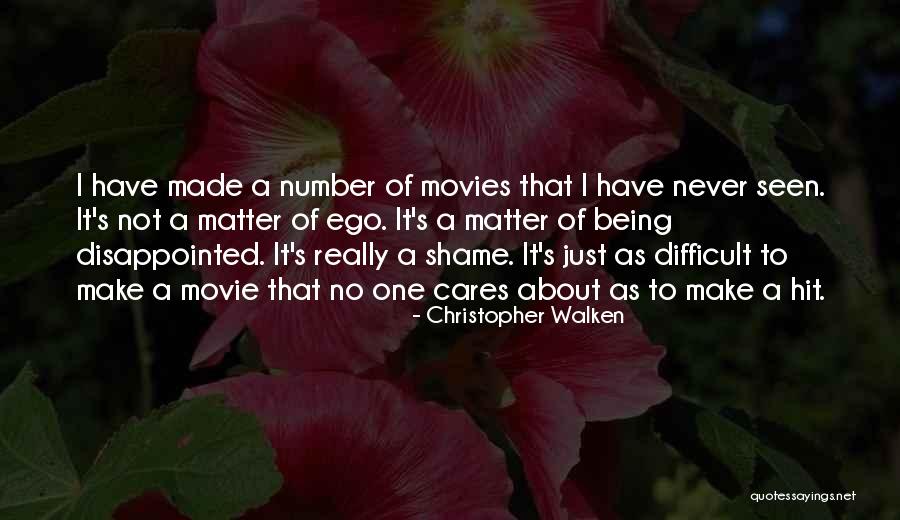 Being Disappointed In Others Quotes By Christopher Walken Being Disappointed In Others Quotes By Christopher Walken