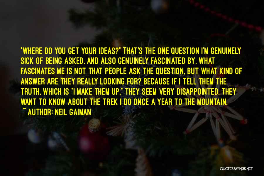 Being Disappointed In Yourself Quotes By Neil Gaiman