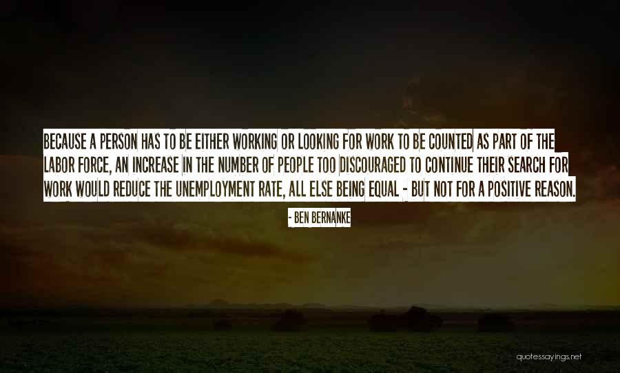 Being Discouraged Quotes By Ben Bernanke Being Discouraged Quotes By Ben Bernanke