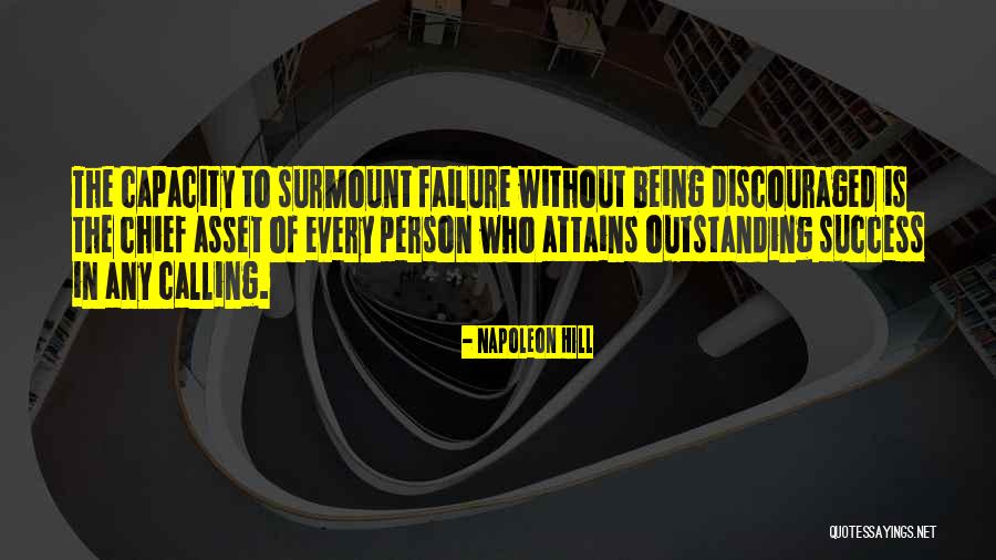 Being Discouraged Quotes By Napoleon Hill