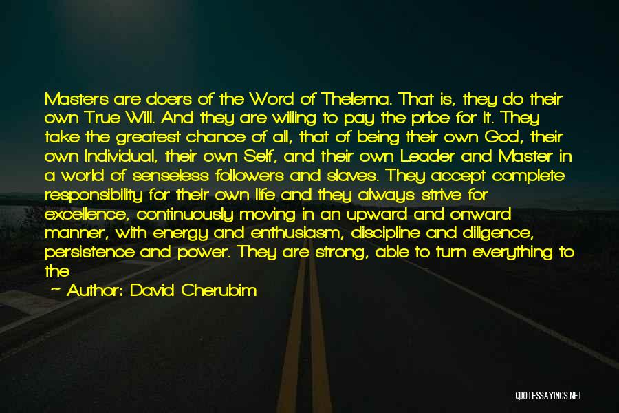 Being Doers Of The Word Quotes By David Cherubim