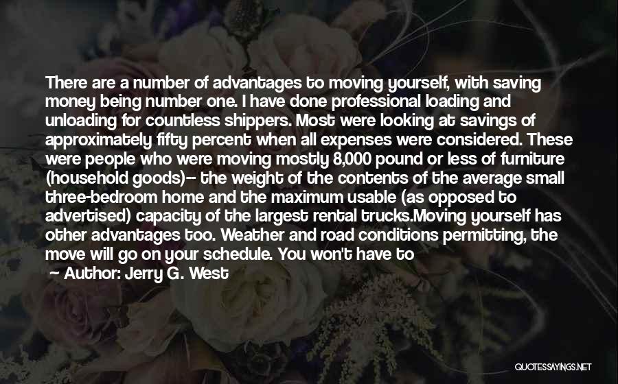 Being Done And Moving On Quotes By Jerry G. West