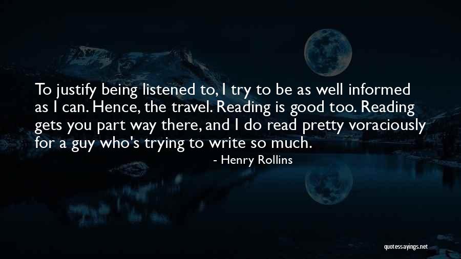 Being Done Trying With A Guy Quotes By Henry Rollins Being Done Trying With A Guy Quotes By Henry Rollins