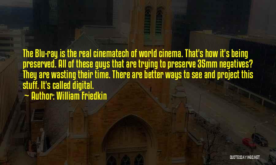 Being Done Wasting My Time Quotes By William Friedkin