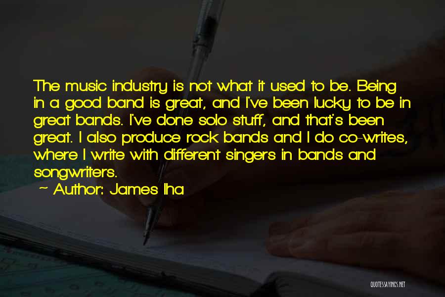 Being Done With Being Used Quotes By James Iha