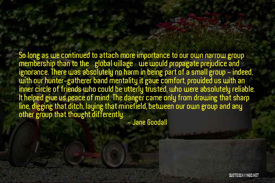 Being Done With Friends Quotes By Jane Goodall