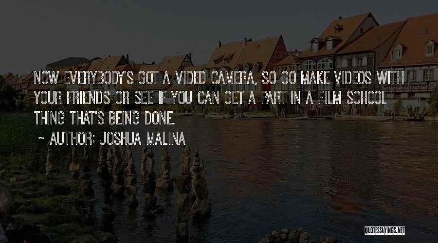 Being Done With Friends Quotes By Joshua Malina