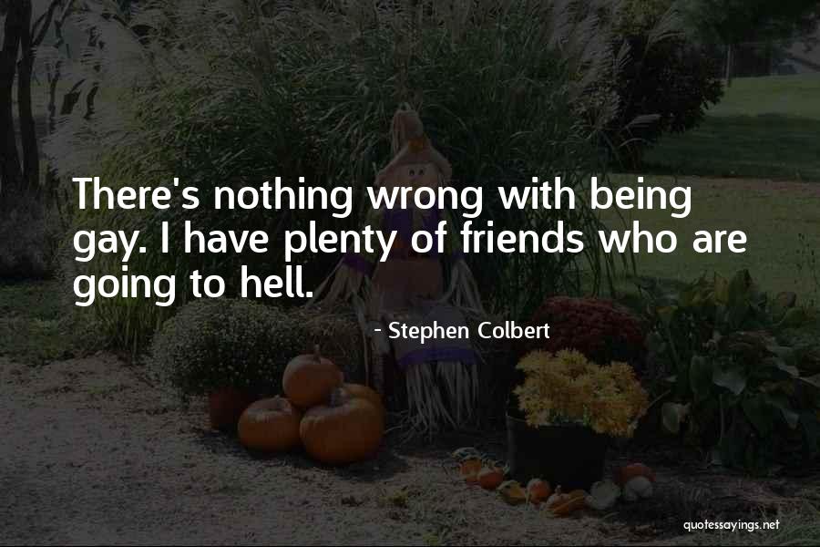 Being Done Wrong By Friends Quotes By Stephen Colbert