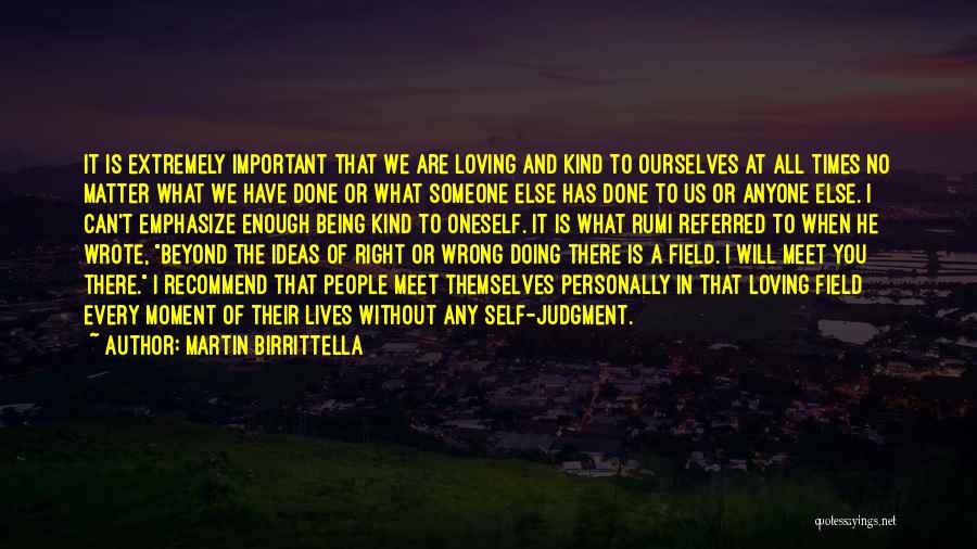 Being Done Wrong Quotes By Martin Birrittella