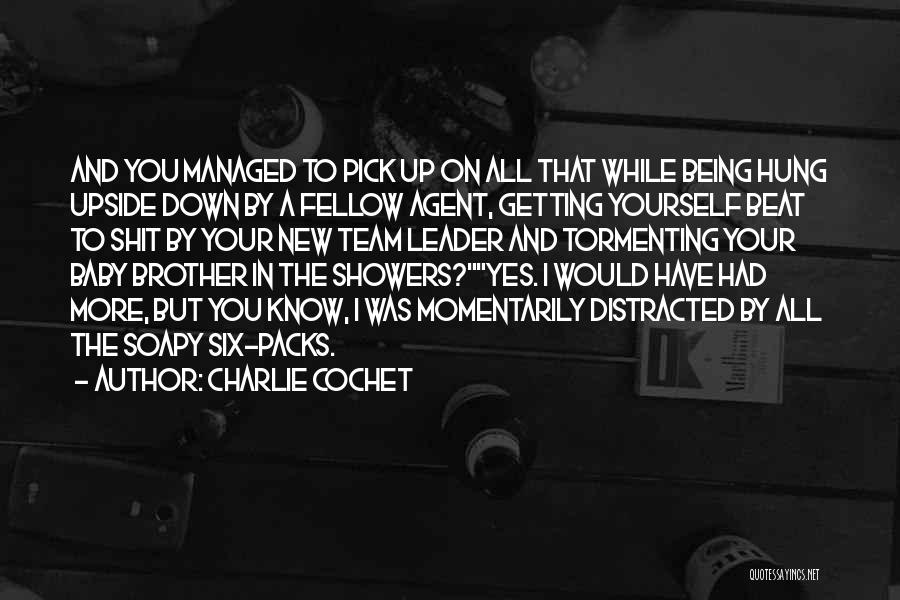Being Down On Yourself Quotes By Charlie Cochet