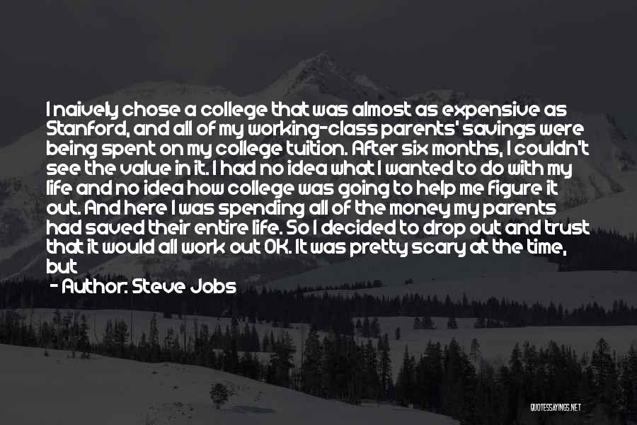 Being Dropped Quotes By Steve Jobs