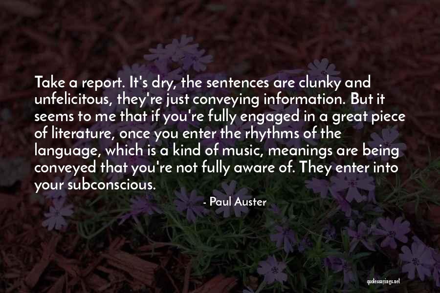 Being Dry Quotes By Paul Auster Being Dry Quotes By Paul Auster