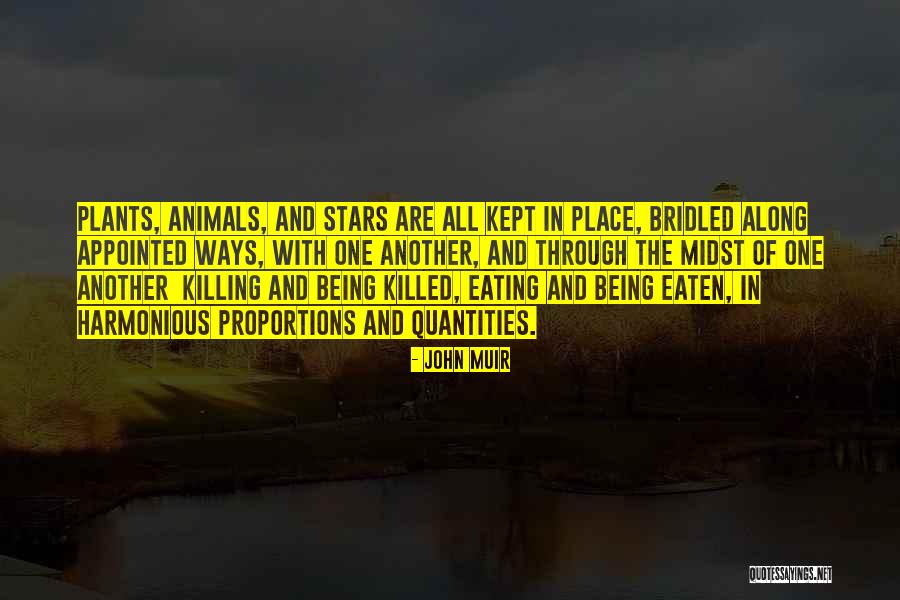 Being Eaten Quotes By John Muir