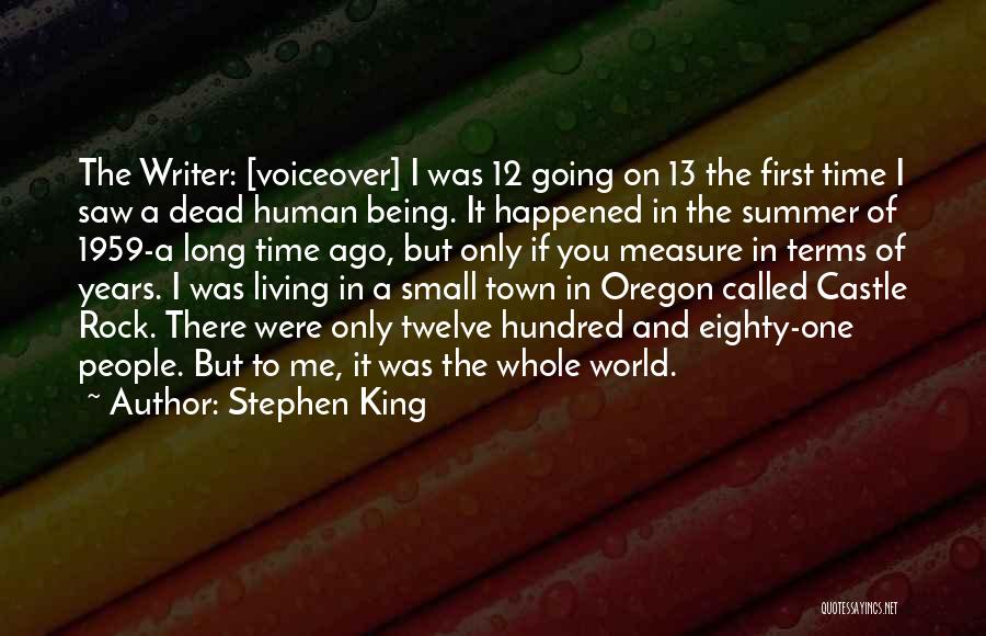 Being Eighty Quotes By Stephen King